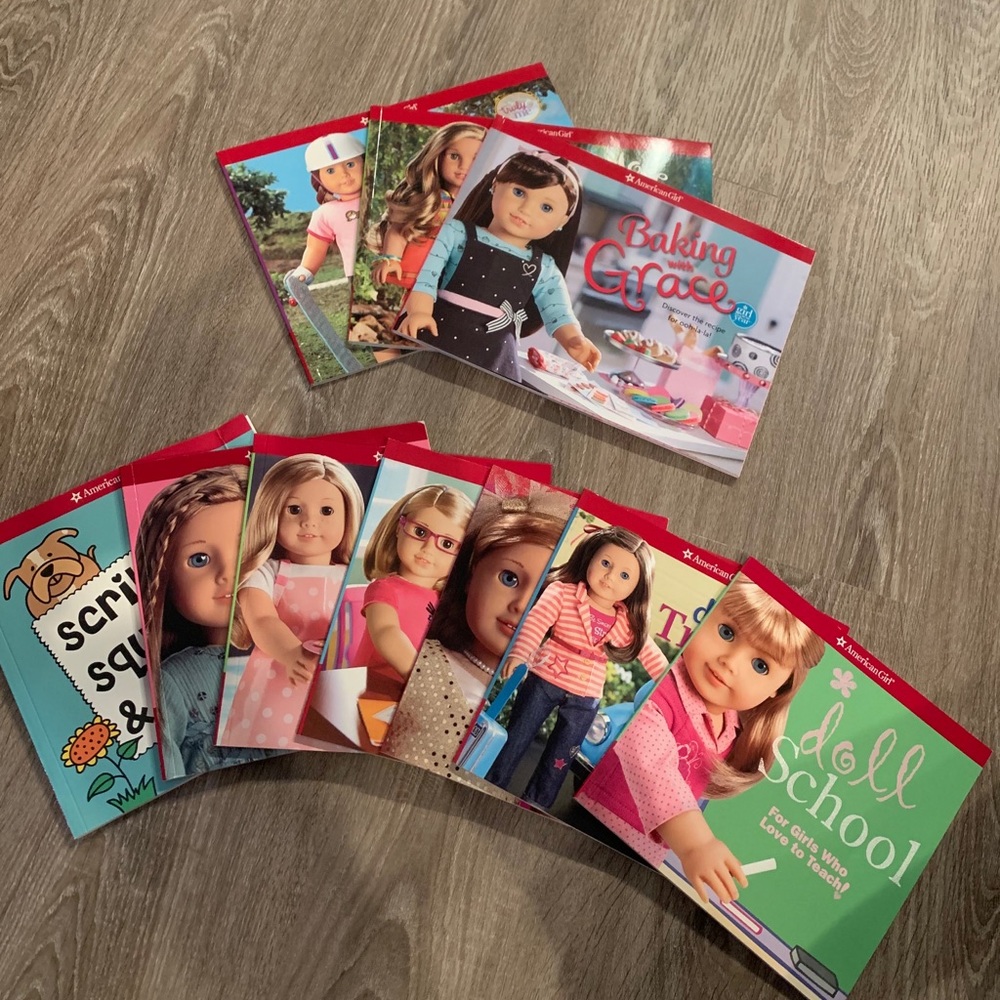 America Girl doll activity books-10